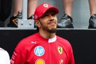 Ferrari's Lewis Hamilton at the 2025 F1 Grand Prix of Singapore race weekend - Source: Getty